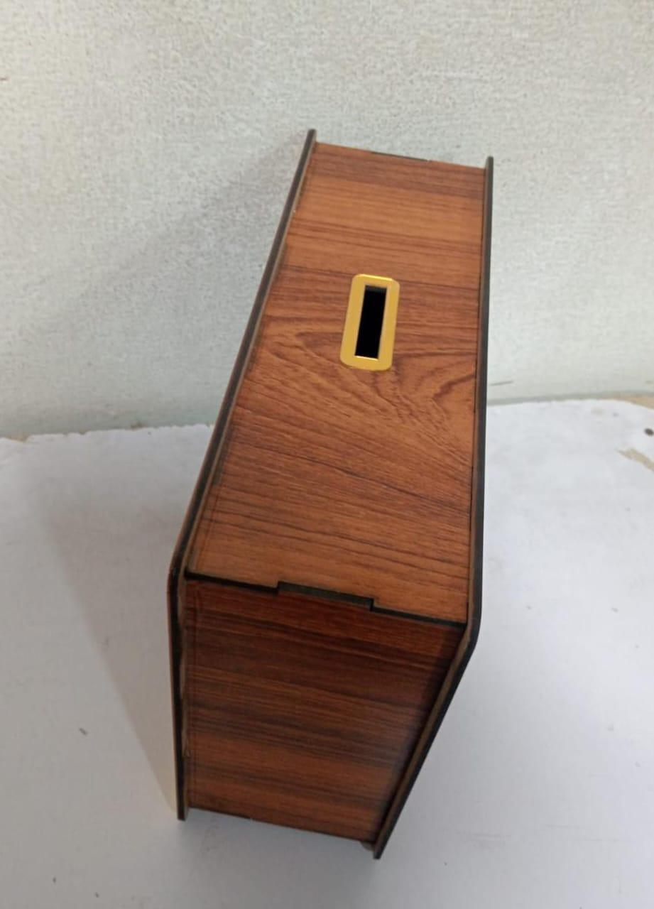 Wooden Umrah Saving Box