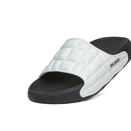 Men's Synthetic Leather Casual Slide Slippers