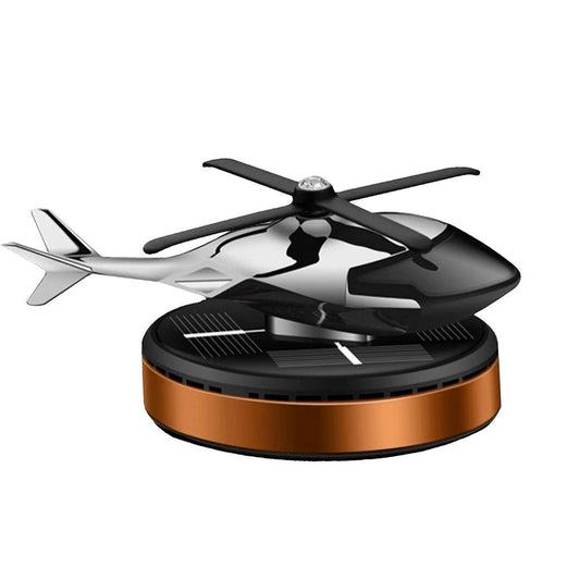 Solar Helicopter With Car Fragrance