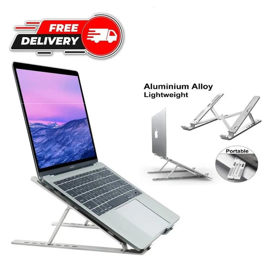 Foldable Adjustable Aluminum Laptop Stand